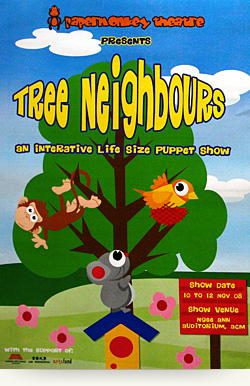 Poster of Tree Neighbours by Paper Monkey Theatre Limited